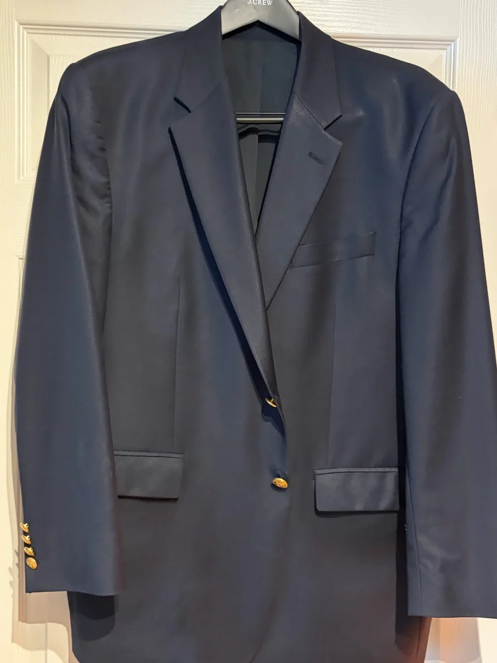 Lauren Ralph Lauren Navy Two-Button Sport Coat